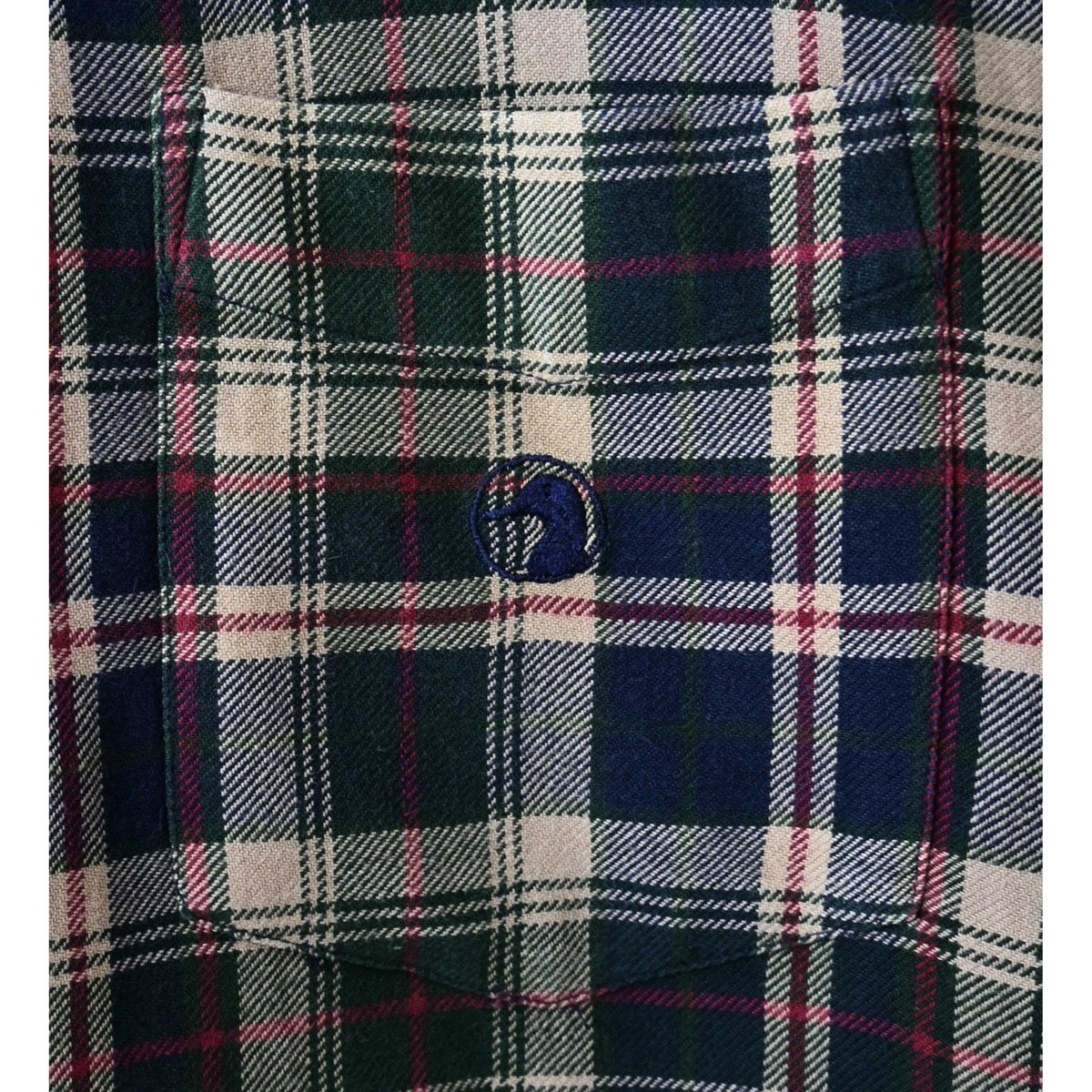 90's vintage / Duck Head】cotton 100% check B.D