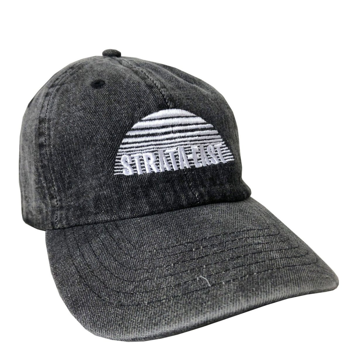 Strata-East Records” Washed Denim Low Cap ...