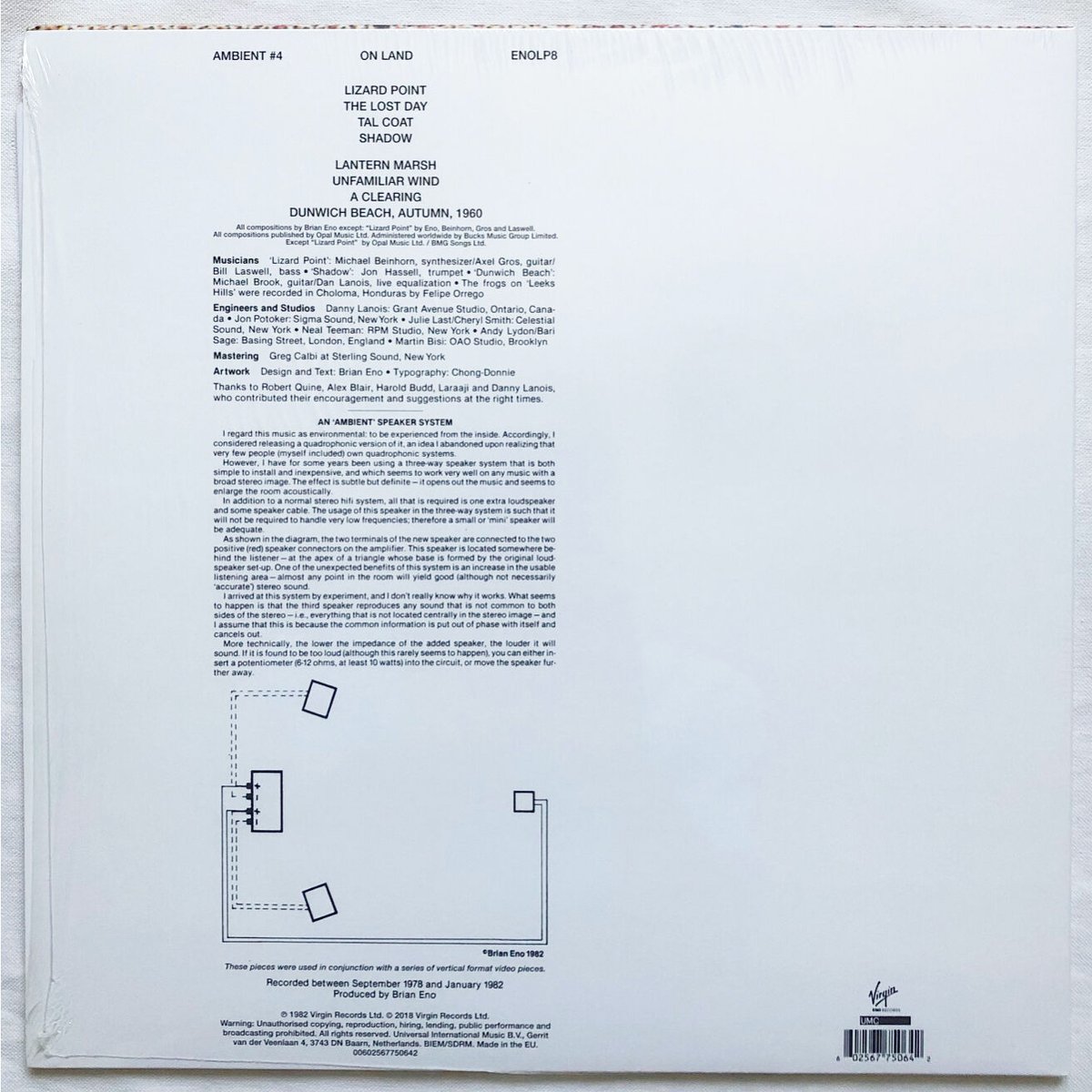 Brian Eno / Ambient 4 : On Land 