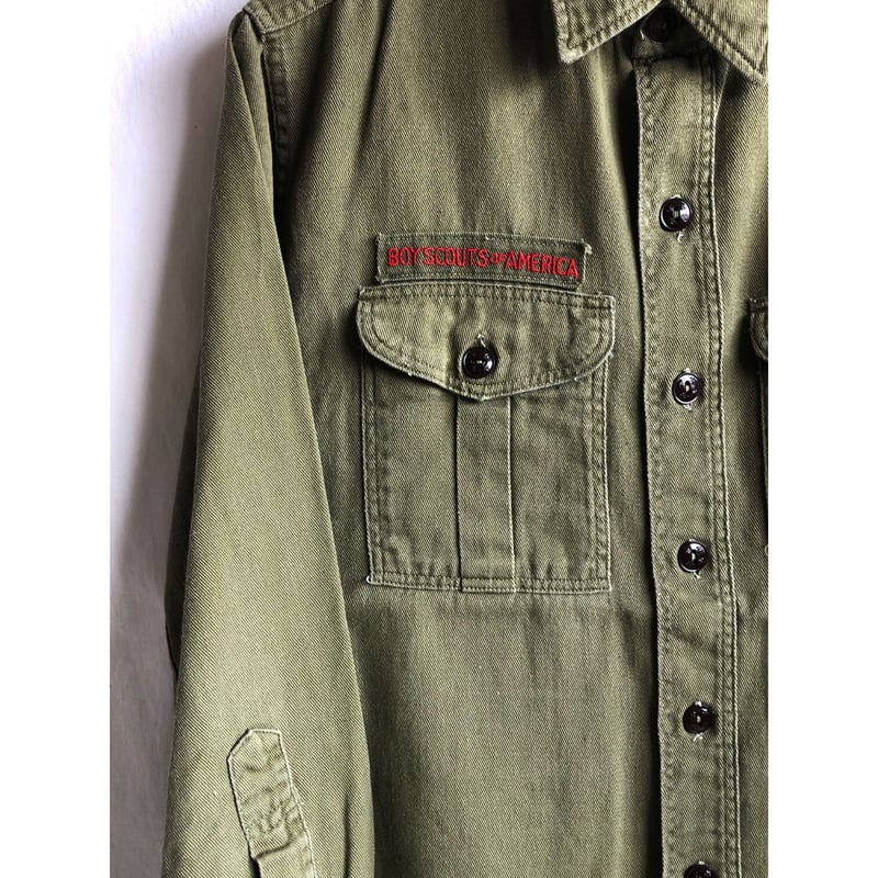 ▪️60’s【BOYSCOUT】VINTAGE SHIRT Vintage Shirt, Boy Scout Shirt, 1960s Shirt, Shirt With Patches
