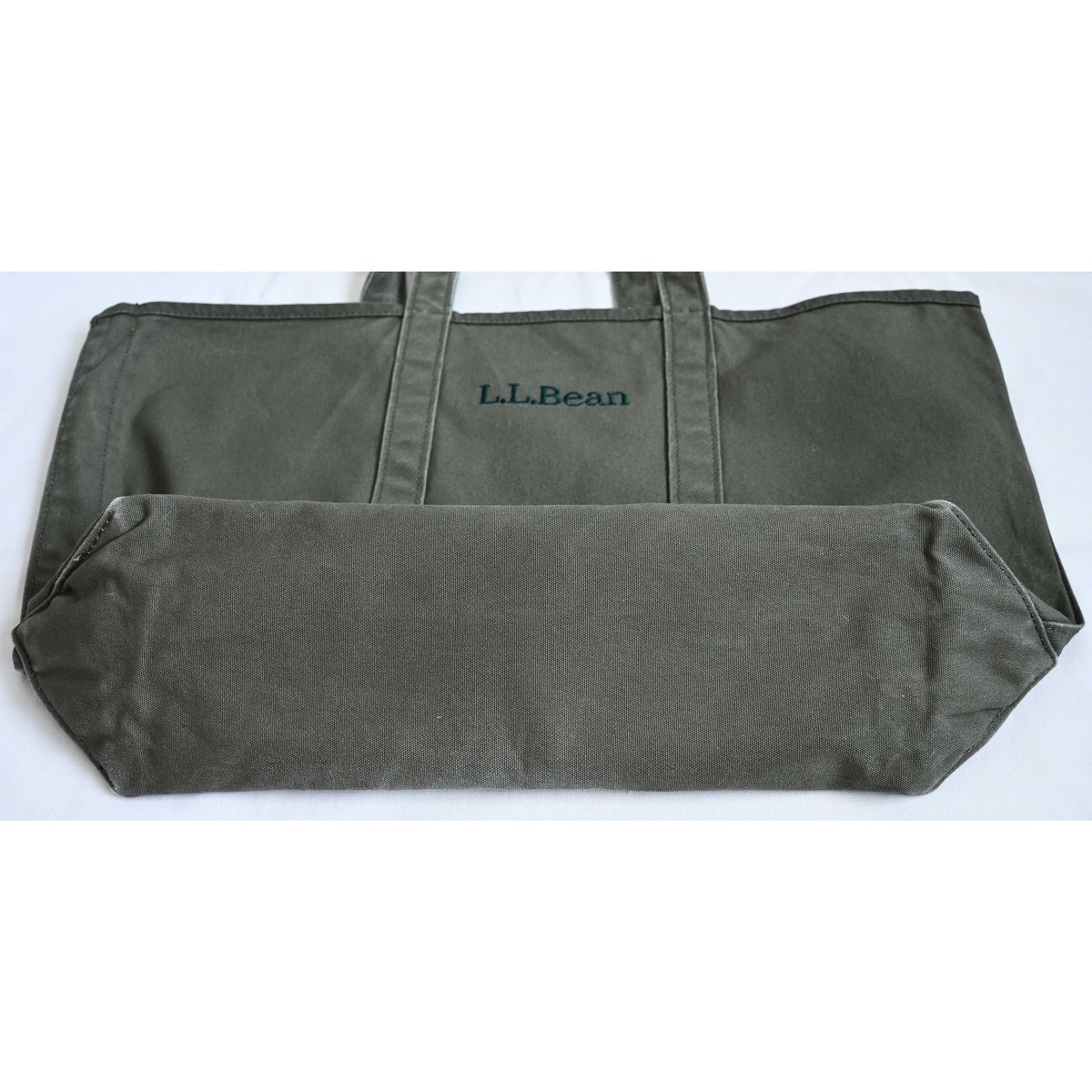 used / L.L.Bean】Grocery tote bag -dusty olive 