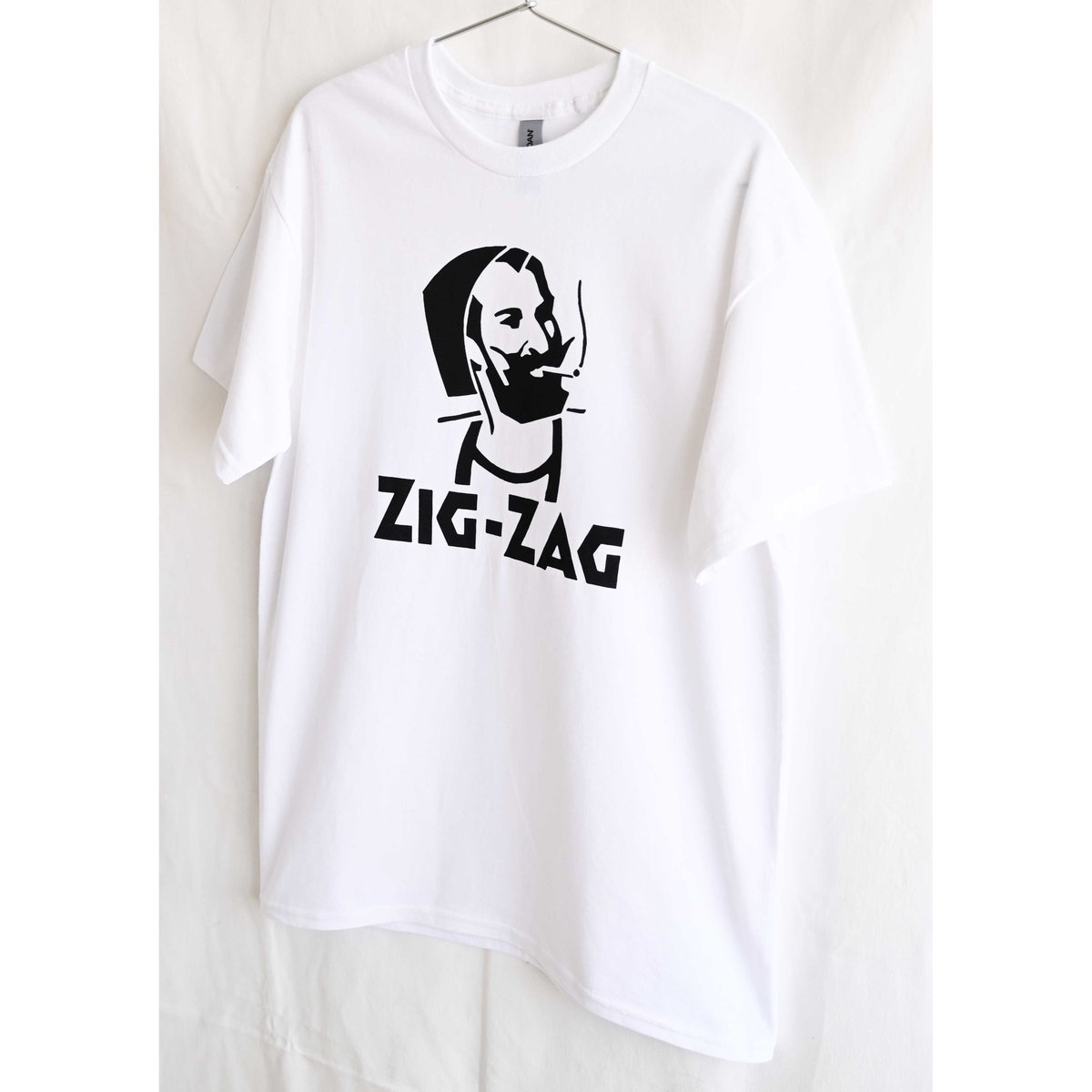 再入荷】 “zig-zag” T shirts - white / M & L & XL.3