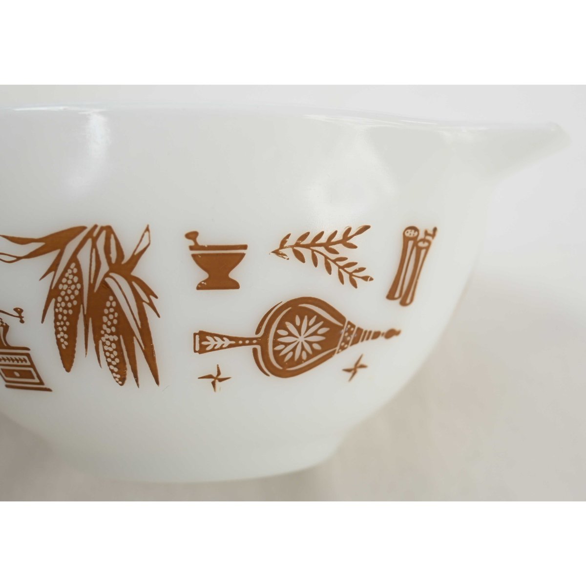 vintageゴブレット グリーン 耐熱 パイレックス CORNING