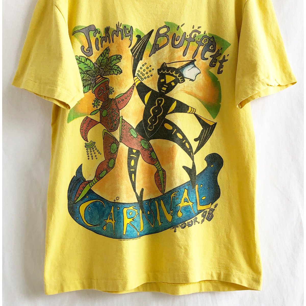 90's vintage】 Jimmy Buffett 1998 Carnival Tour 90's vintage】 Jimmy Buffett 1998 Carnival Tour