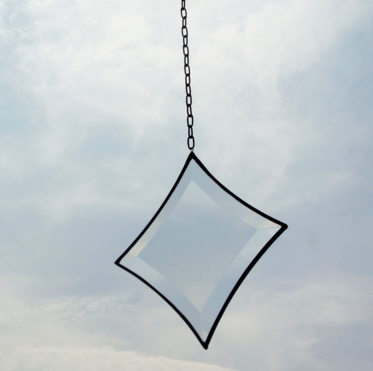 mosaik verglasung” stained glass ornament -rho