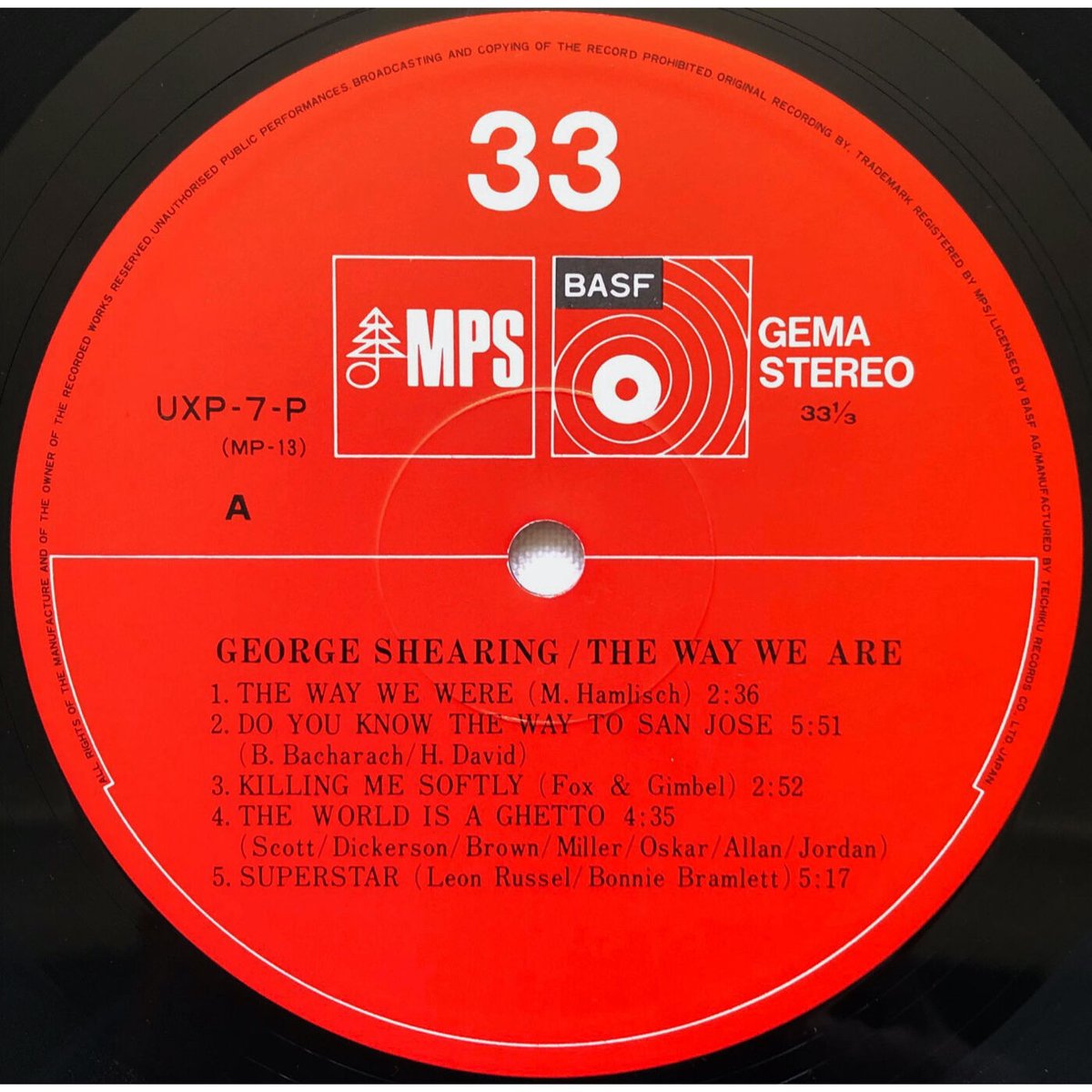 George Shearing / The Way We Are