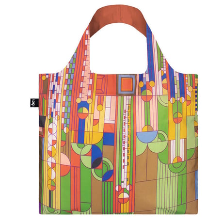 "LOQI" ●Frank Lloyd Wright● "Saguaro Forms" Recycled Bag (FL.SF)