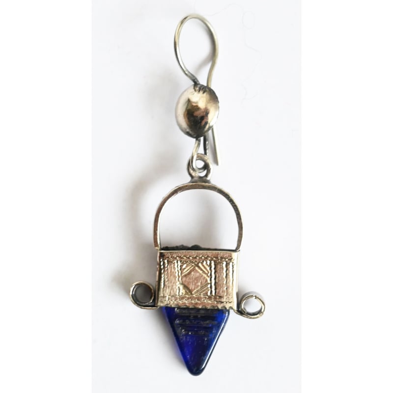 vintage アカ族 tuareg トゥアレグ族 African・Touareg(トゥアレグ族) Hand Made” 扇 Metal In