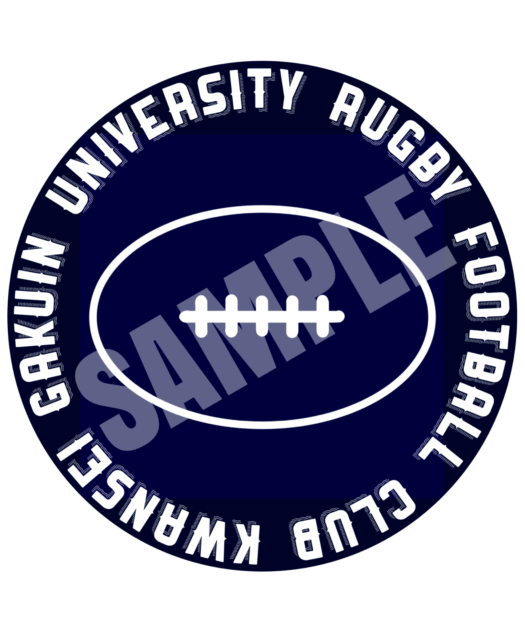 ラグビーボール🏉ステッカー | 関学ラグビー部公式通販サイト