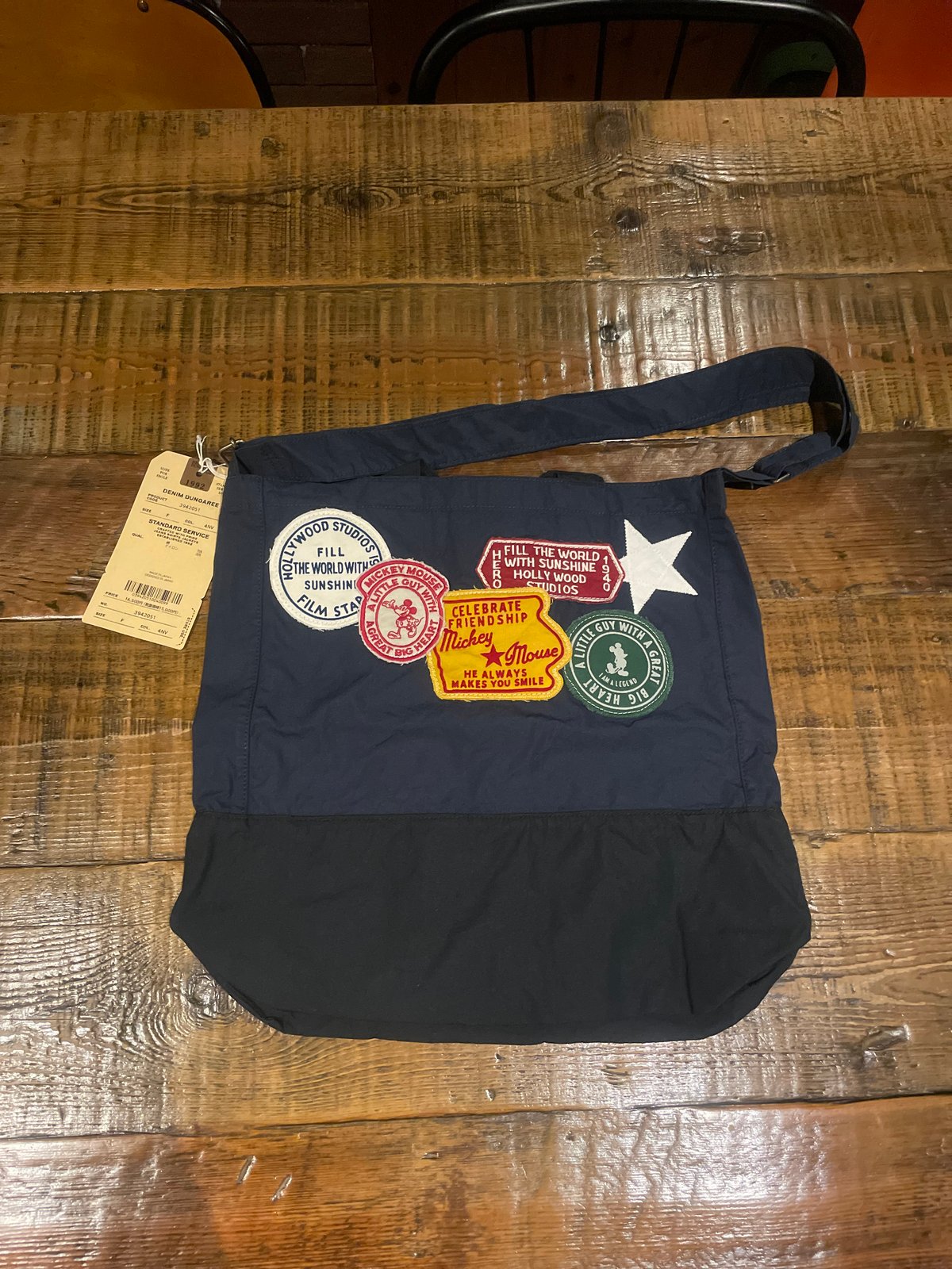未使用品 DENIM DUNGAREE ミッキー ワッペンショルダーバッグ DENIM DUNGAREE（ショルダーバッグ）のフリマアイテム一覧