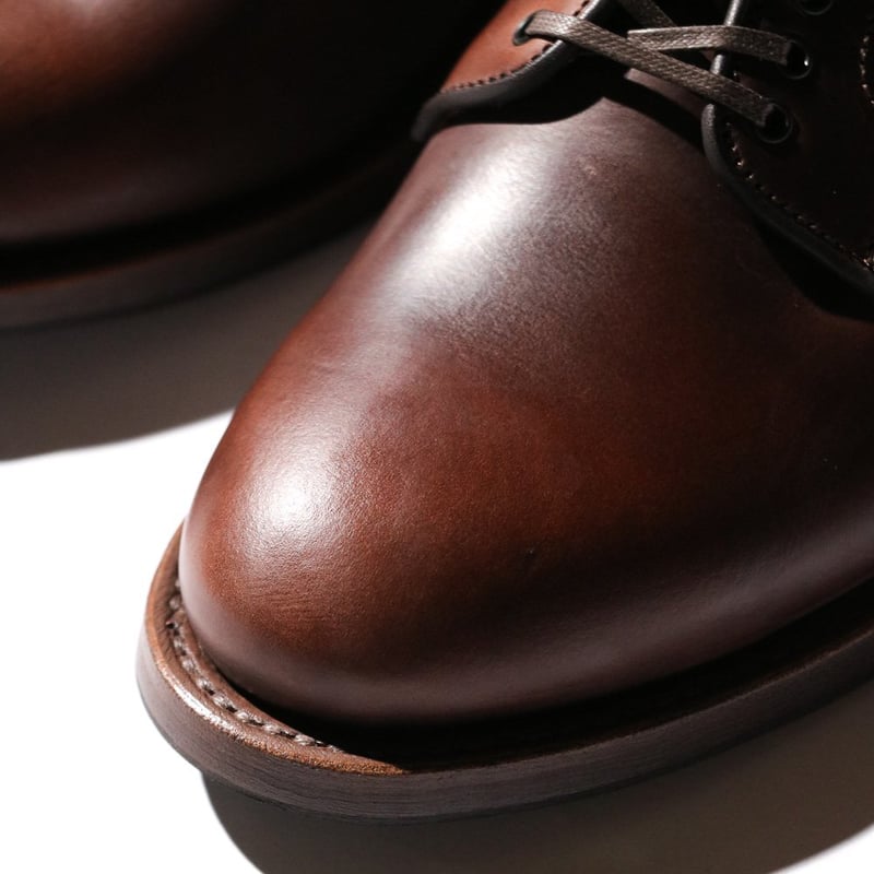 TOWNCRAFT × WHEEL ROBE】PLAIN TOE BROWN
