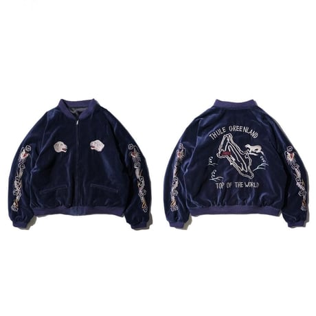 ジャケット・アウター THRIFTY LOOK SOUVENIR ALASKA JACKET ジャケット・アウター THRIFTY LOOK SOUVENIR ALASKA JACKET