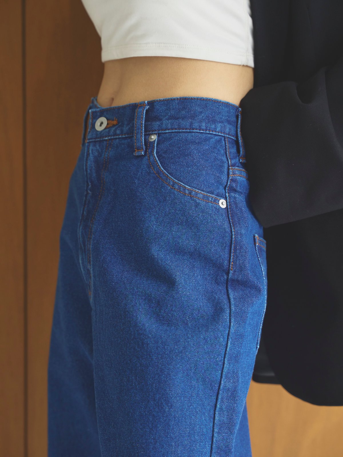 デニムティアーズ　ブルー　M 新品　早い者勝ち　値下げしました！ DENIM /No.3 | aluna