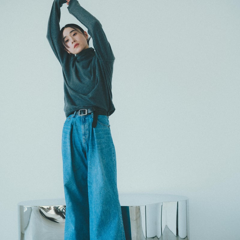 【pnn】aluna DENIM /No.3 長屋なぎさ デニムパンツ pnn様専用】aluna DENIM /No.3 長屋なぎさ デニムパンツ - メルカリ