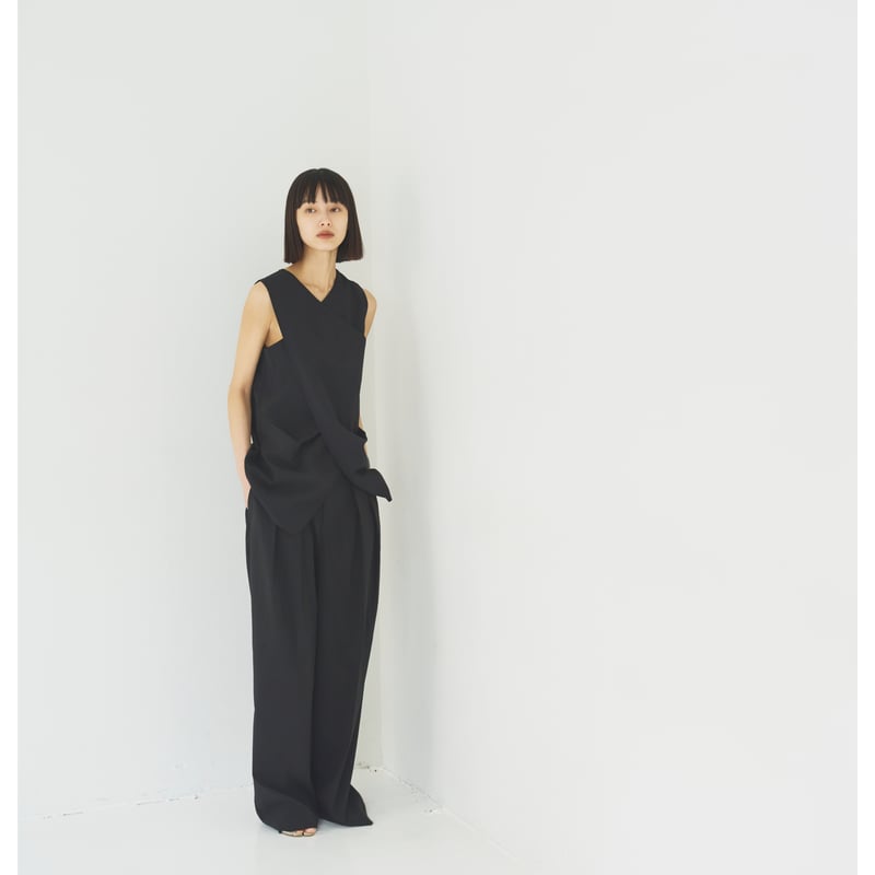 aluna dable Tuck pants size2 パンツのみ W tuck pants | aluna