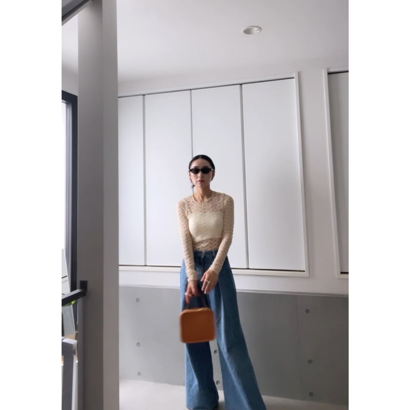 aluna Tack denim pants デニムパンツ