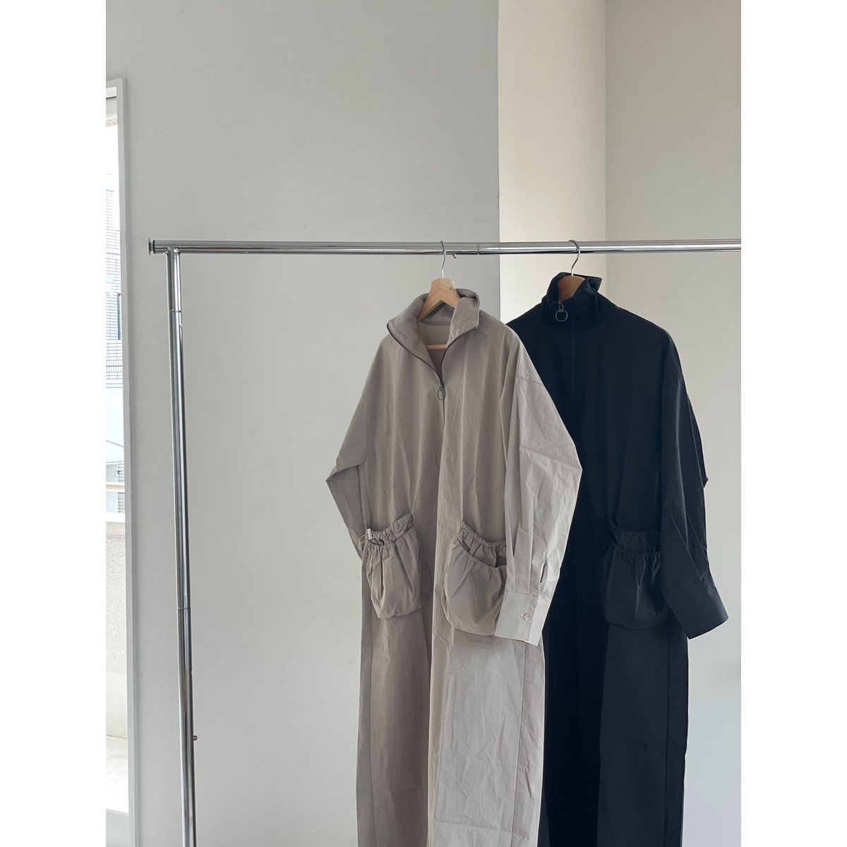 ワンピース apolina onepiece Front Zip Onepiece | aluna