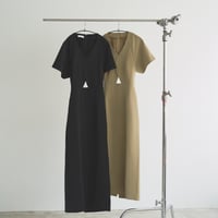 Back open design one-piece