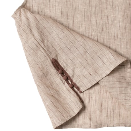 Linen stripe tops