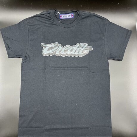 CREDIT "SIGNATURE OF WING" T-SHIRTS・Black