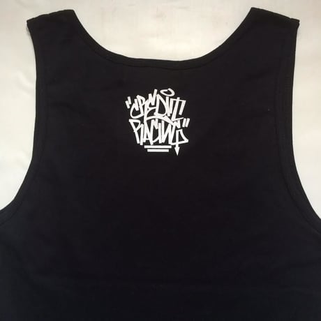 "CREDIT" TANK-TOP・Black
