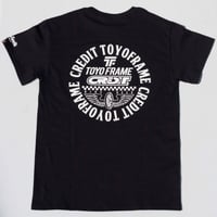 HideandSeek × CREDIT × TOYO  T-SHIRTS ・Black