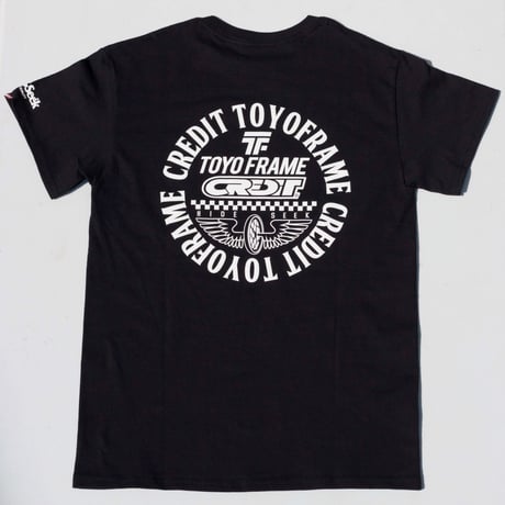 HideandSeek × CREDIT × TOYO  T-SHIRTS ・Black
