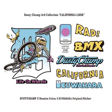 DustyChamp × DamianFulton × Kuwahara BMX