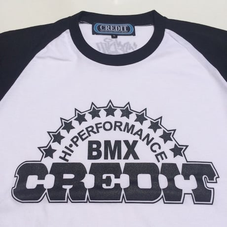 CREDIT CLASSIC BASEBALL STYLE - JERSEY SHIRT・White/Black