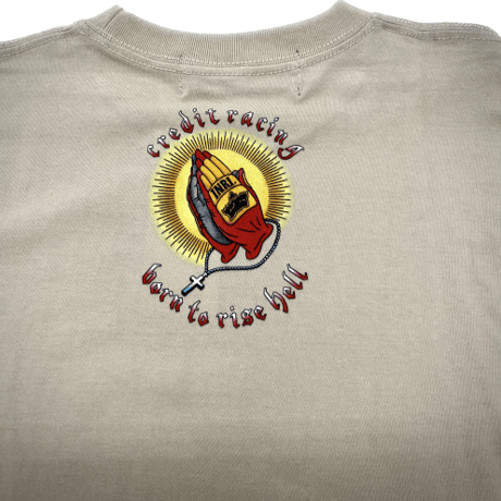 CREDIT "PRAYING HANDS" COTTON・  L/S TEE ・SAND