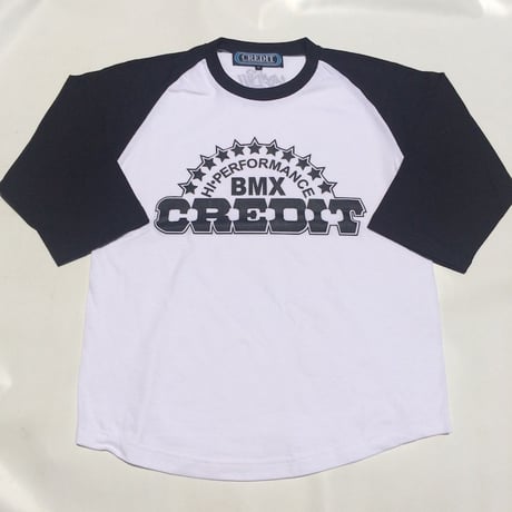 CREDIT CLASSIC BASEBALL STYLE - JERSEY SHIRT・White/Black