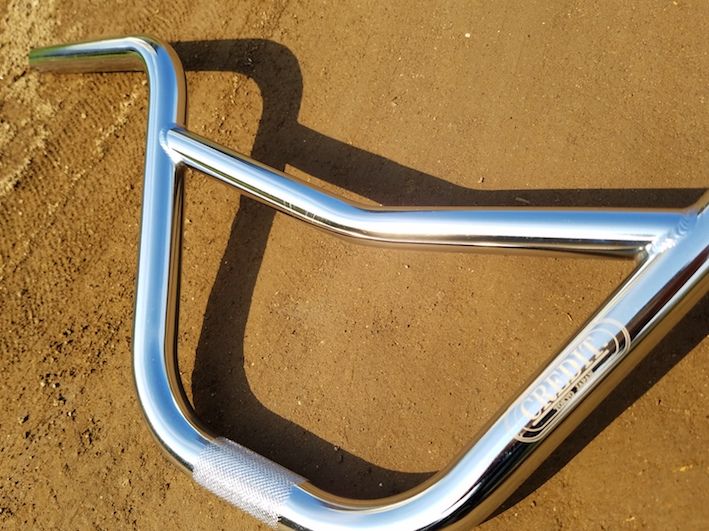 パーツ CREDITracing Vbar 予約終了】CREDIT RACING BMX ハンドルバー・V-Bar 2ndモデル【限定