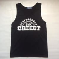 "CREDIT" TANK-TOP・Black