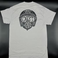 CREDIT 120% "HEAD IN THE DIRT" T-Shirt・ICE Gray