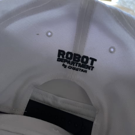 "CREDIT X CHEETAH”  ROADRUNNER CAP・WHITEｘBLACK