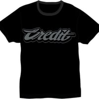 CREDIT "SIGNATURE OF WING" T-SHIRTS・Black