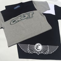 CREDIT "ATHLETIC - JERSEY" TEE・Grey/Black