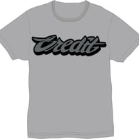 CREDIT "SIGNATURE OF WING" T-SHIRTS・Gray