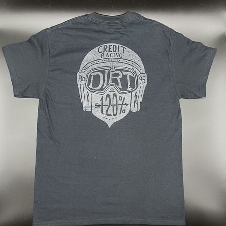 CREDIT 120% "HEAD IN THE DIRT" T-Shirt・Black