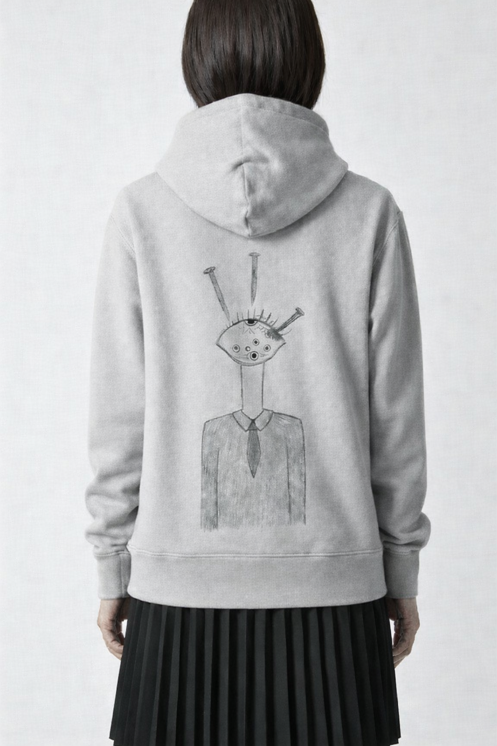 翠已 × NMNWNHNL Illustration Hoodie LIVE Edition