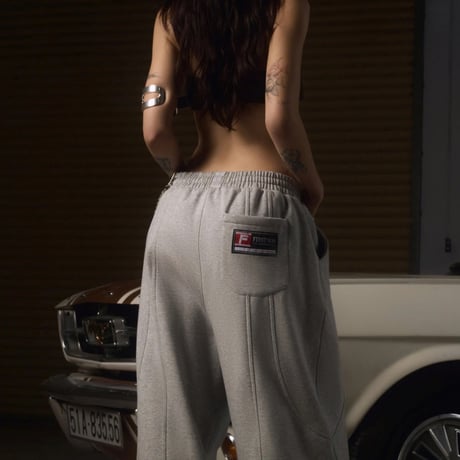 【Asia Model Festival2025】 JGN7 - "BALANCE" SWEAT PANTS - GREY