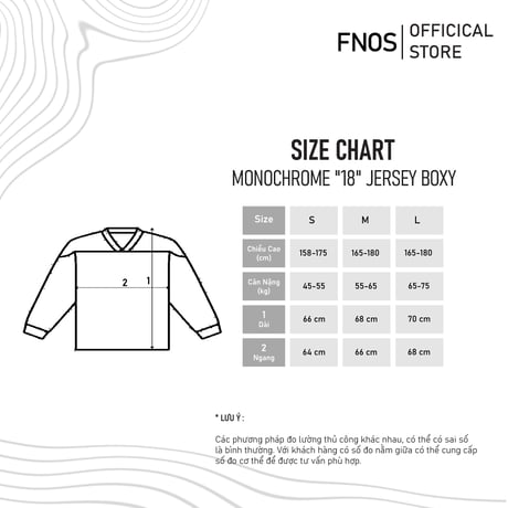 JS7 - MONOCHROME "18" JERSEY BOXY SWEATER - BLACK/WHITE