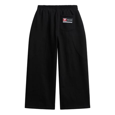【翠已着用｜ASIA MODEL FESTIVAL 2025】 JGN6 - “BALANCE” SWEAT PANTS - BLACK