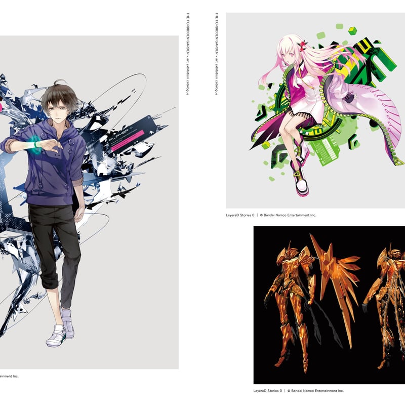 THE FORBIDDEN GARDEN」art exhibition catalogue THE FORBIDDEN GARDEN」art exhibition catalogue