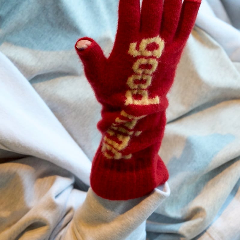 Don't tell anyone ドンテル　手袋　wool gloves good mind position merino wool gloves | yurikaa