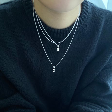 【単品】tos initials necklace(チェーン)