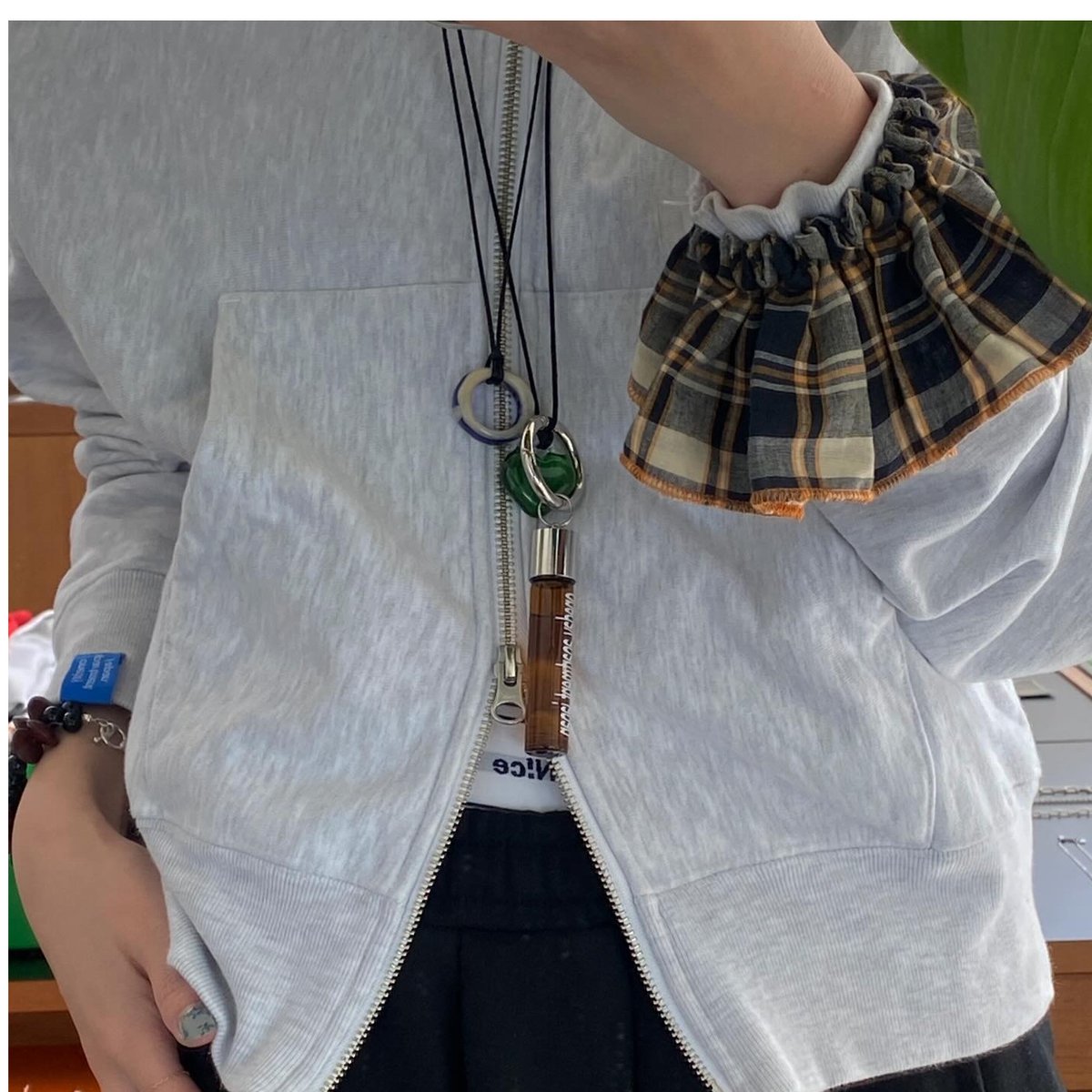 cord necklace silver925 | yurikaakutsu