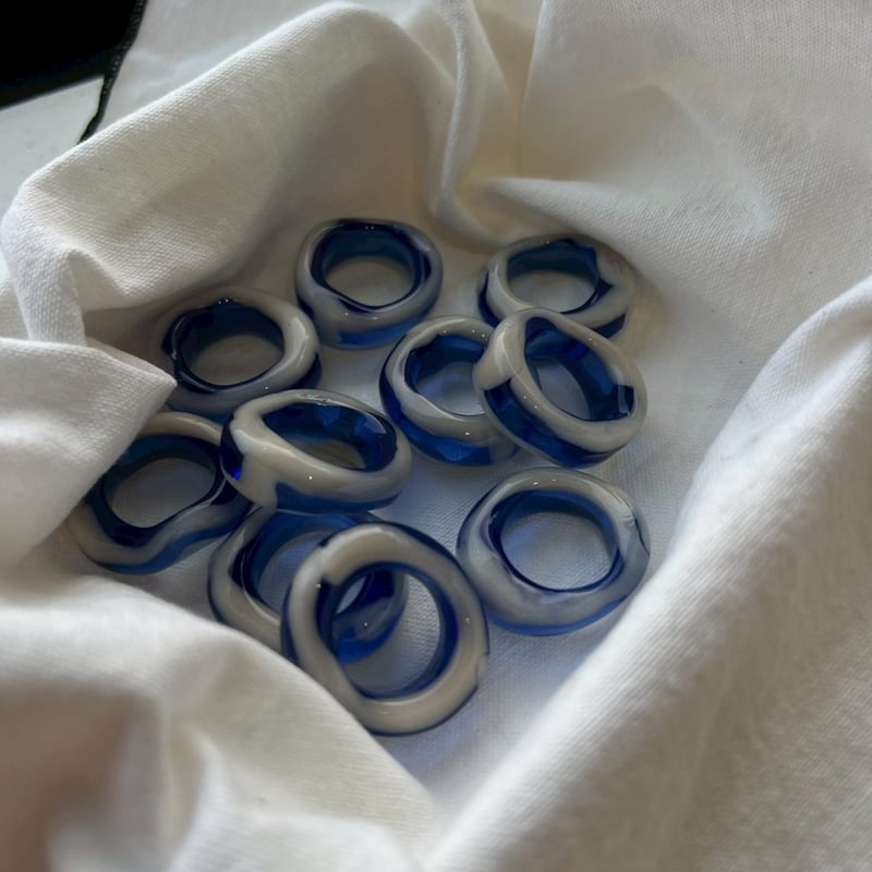 window glass ring | yurikaakutsu