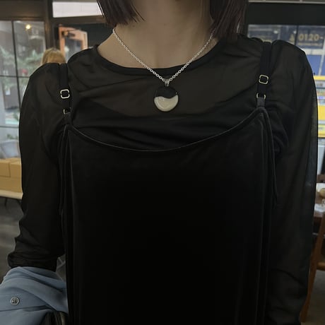 hug cable chain necklace / silver925