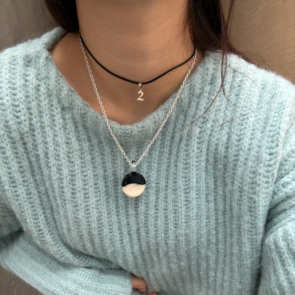 hug cable chain necklace / silver925 | yurikaak